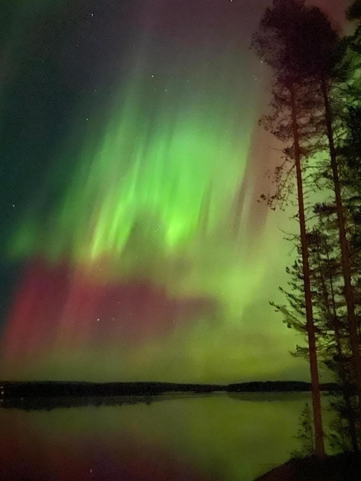 Вилла Vihreae Helmi Куусамо Экстерьер фото