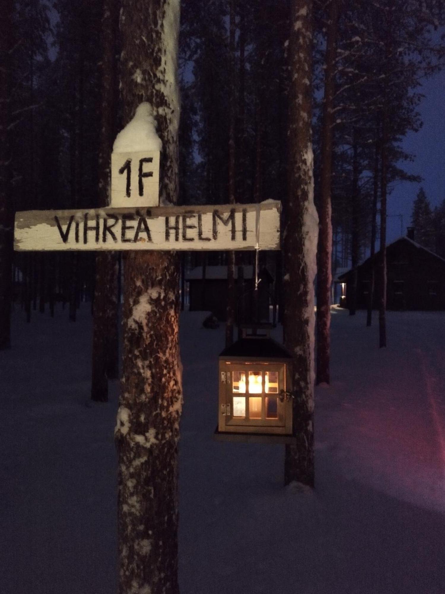 Вилла Vihreae Helmi Куусамо Экстерьер фото